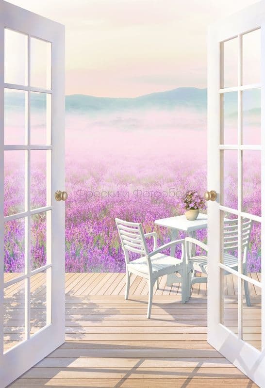 Terrace In A Field
