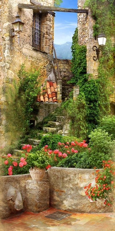 Stair To A Patio