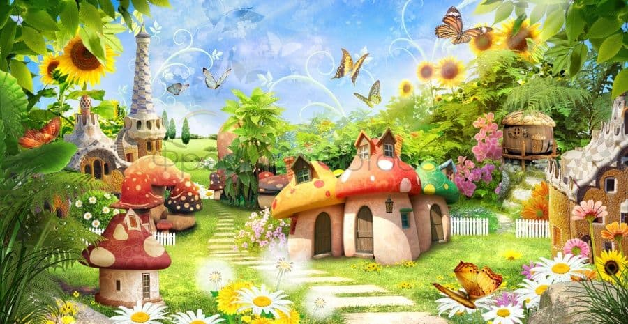 Fairytale Mushrooms
