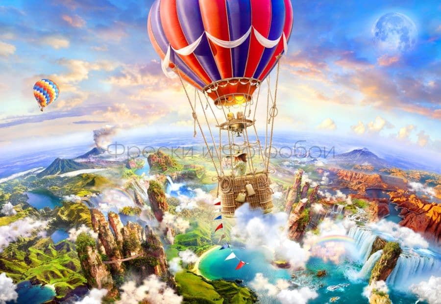 View From Hot Air Balloon