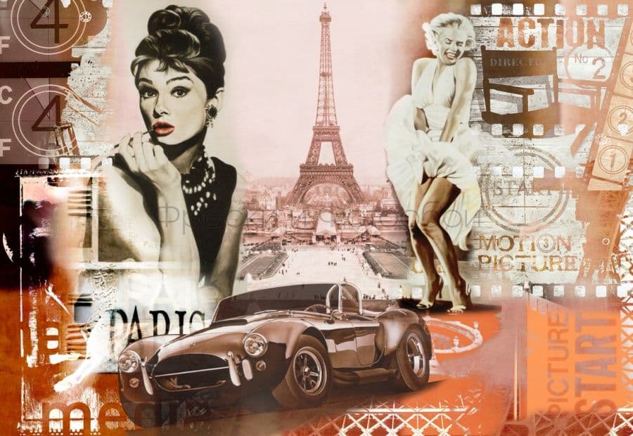 Retro Collage