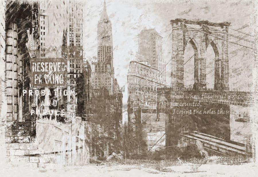Old New York Collage