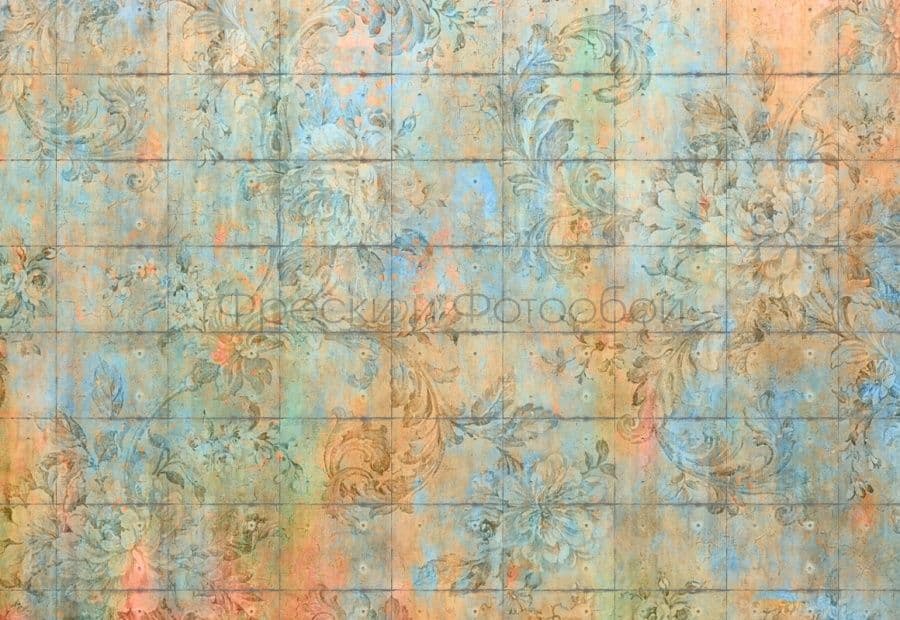 Wall With Floral Ornament