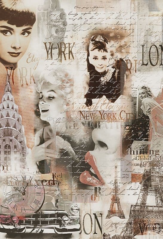 Audrey And Marilyn Collage