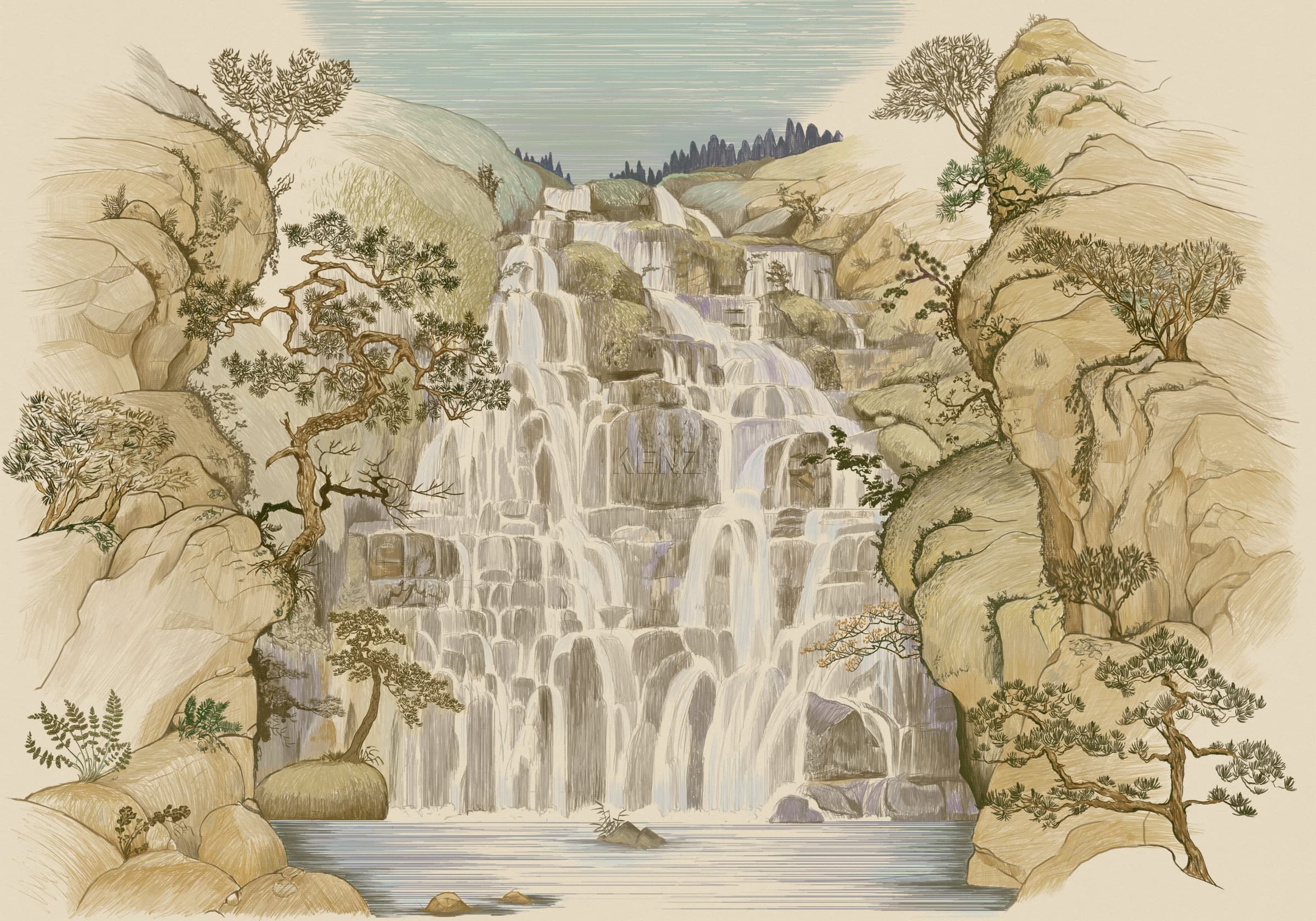 Fallingwater Autumn