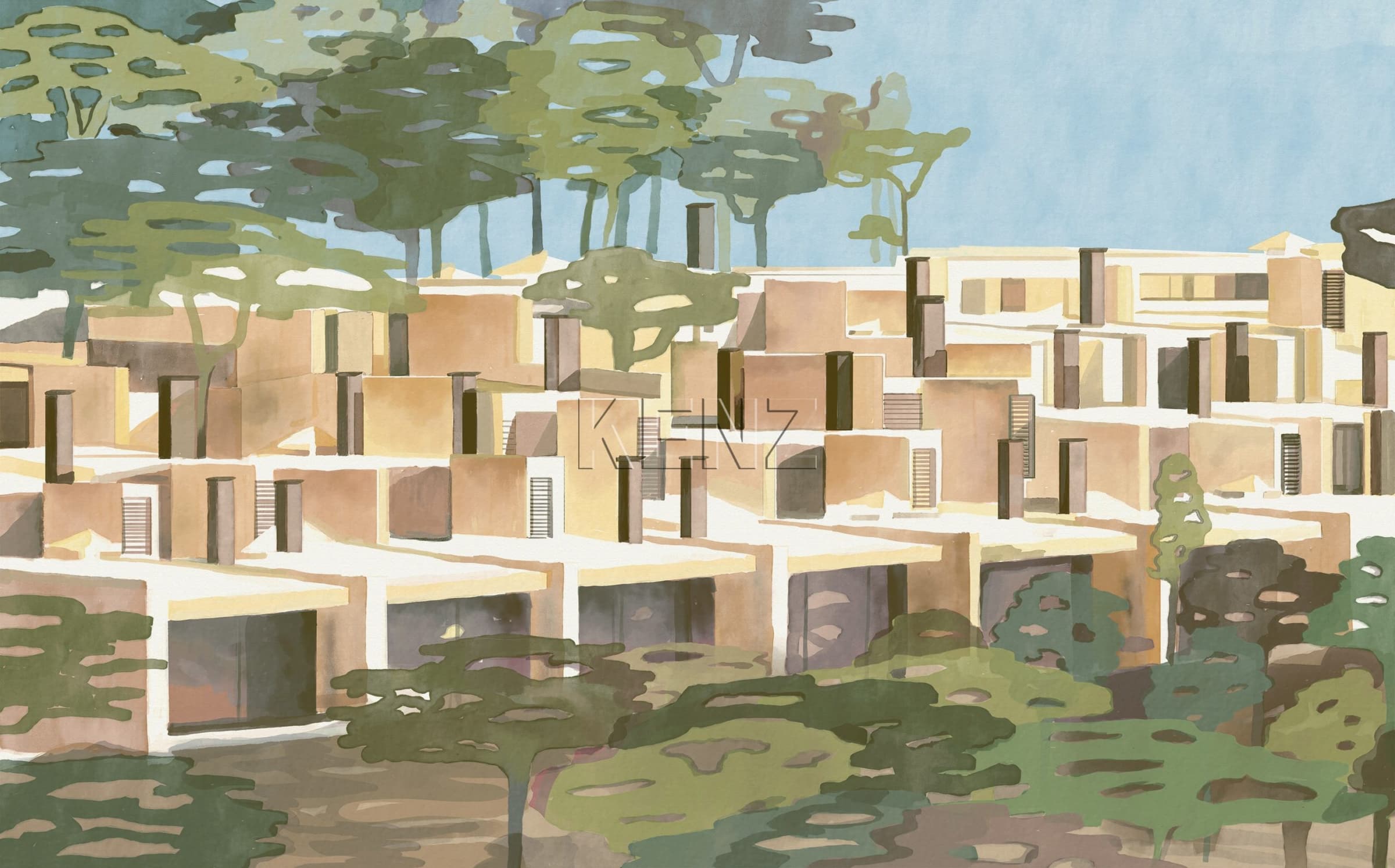 La maqueta Sunrise