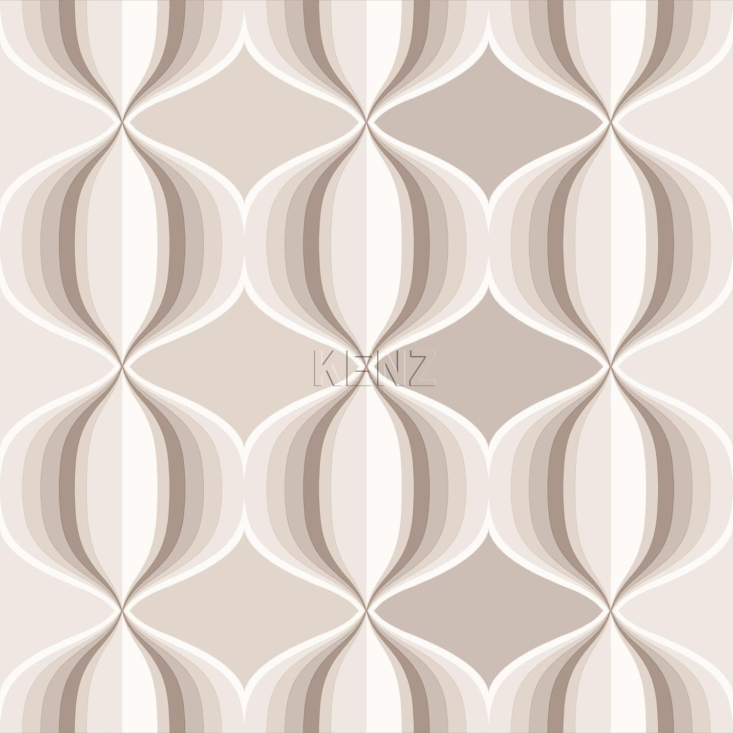 wallpaper graphic motif beige 935229