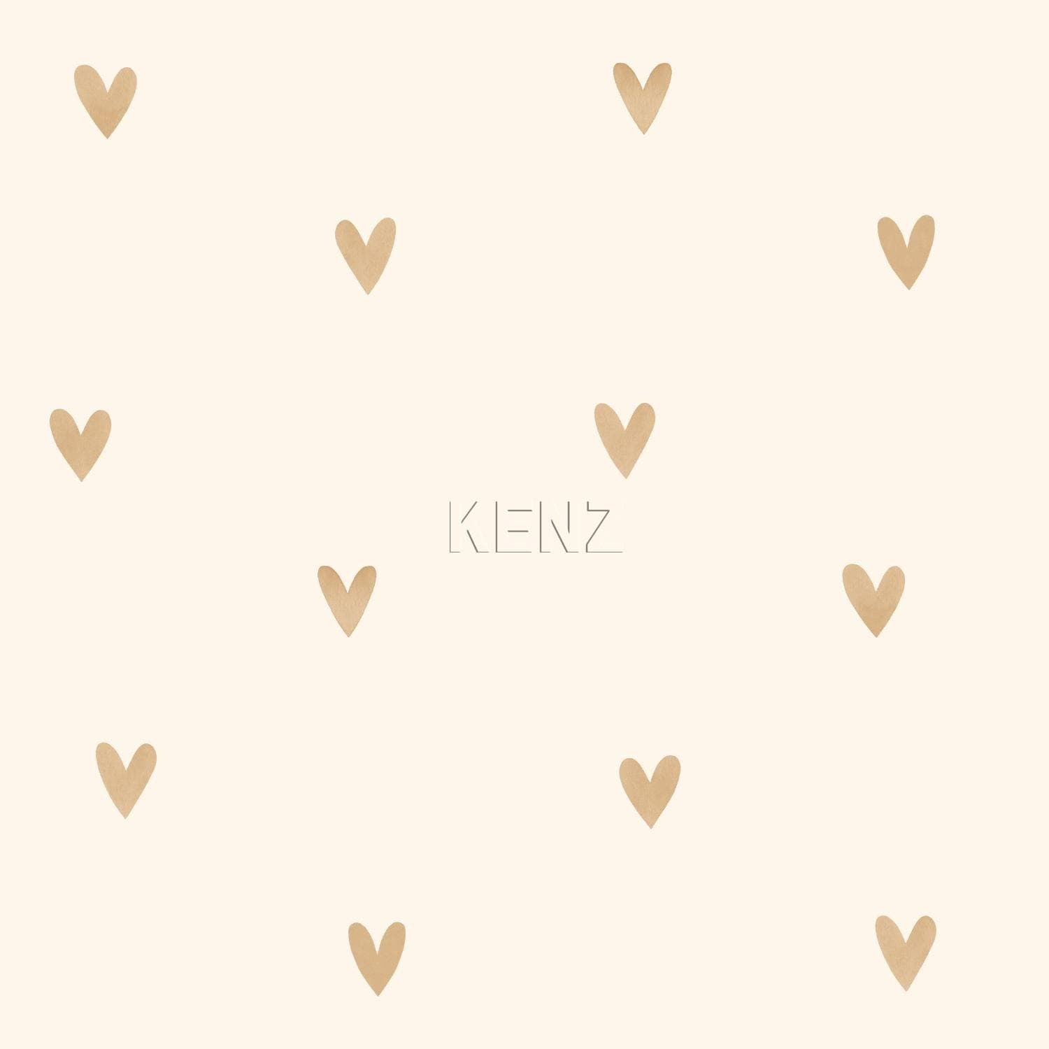 wallpaper hearts beige and gold 935268