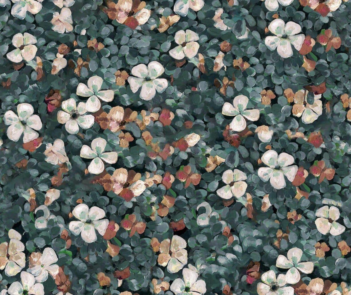 Floral Tapestry Sea