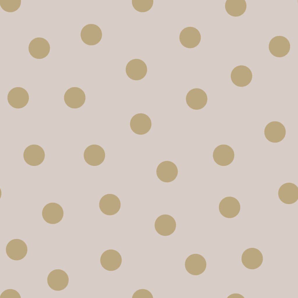 wallpaper dots soft pink and gold 139244