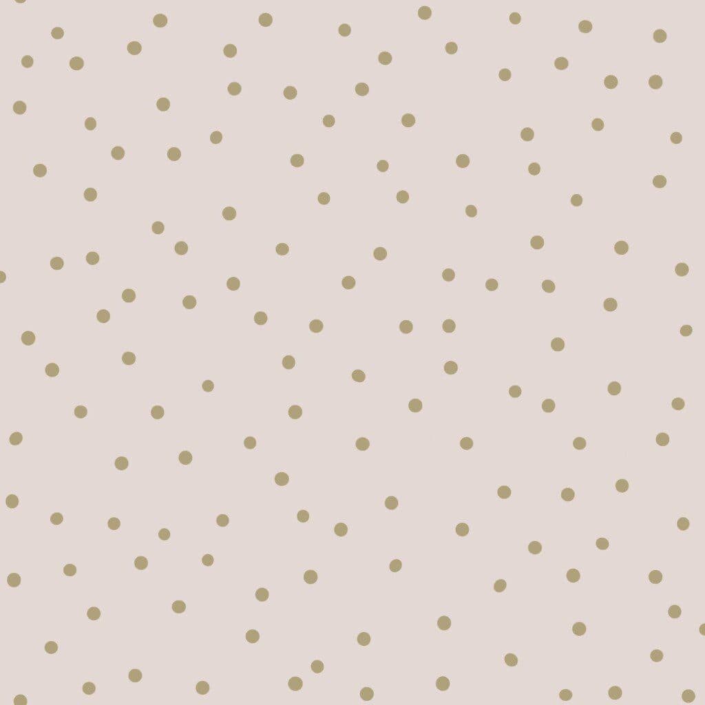 wallpaper dots antique pink and gold 139274