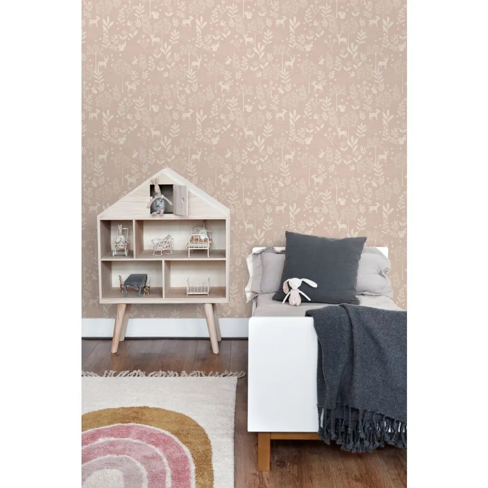 wallpaper forest animals