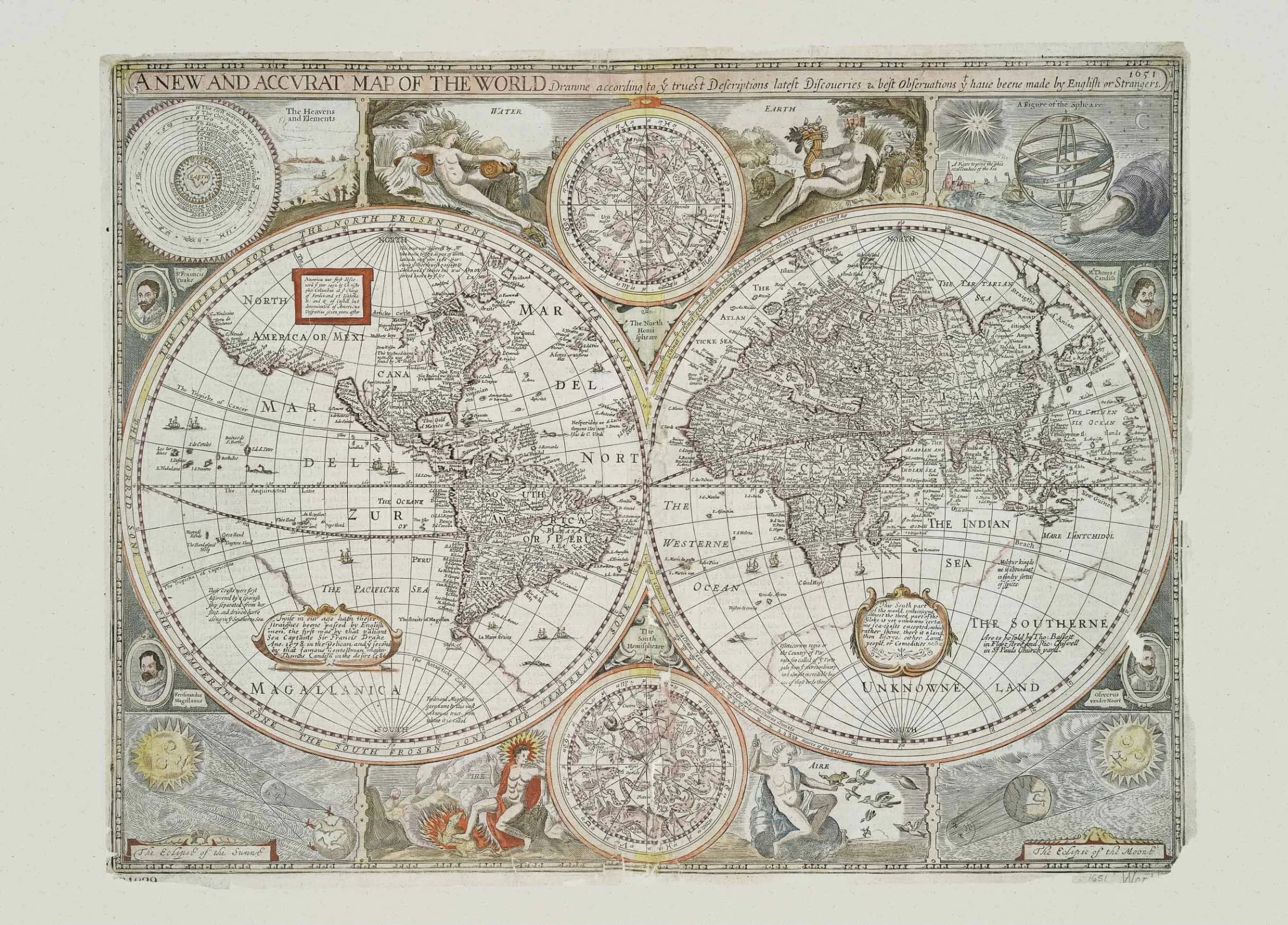 Historical Map Papyrus