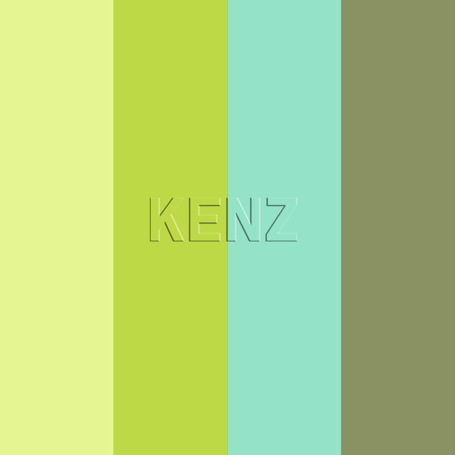 wallpaper stripes turquoise and lime green 116524