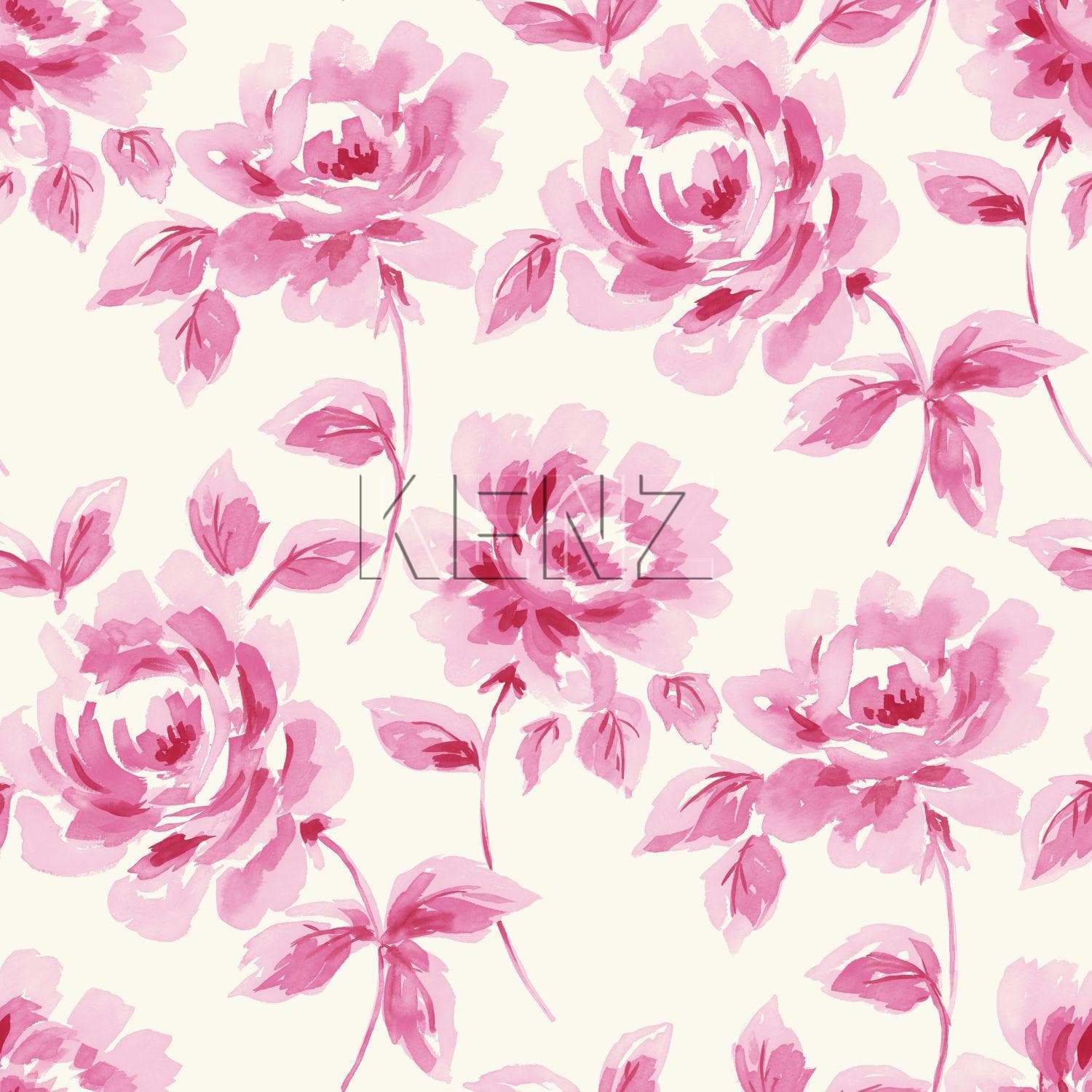 wallpaper watercolor painted roses pink 128016