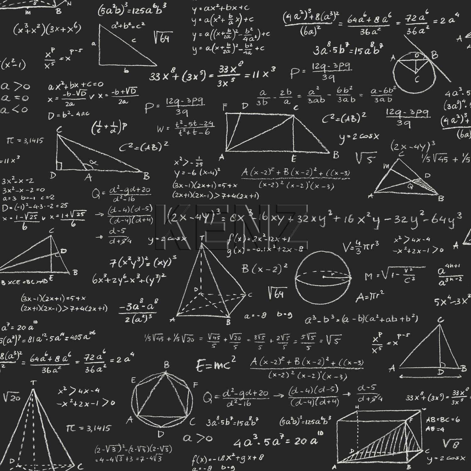 wallpaper calculation formulas matt black 128230