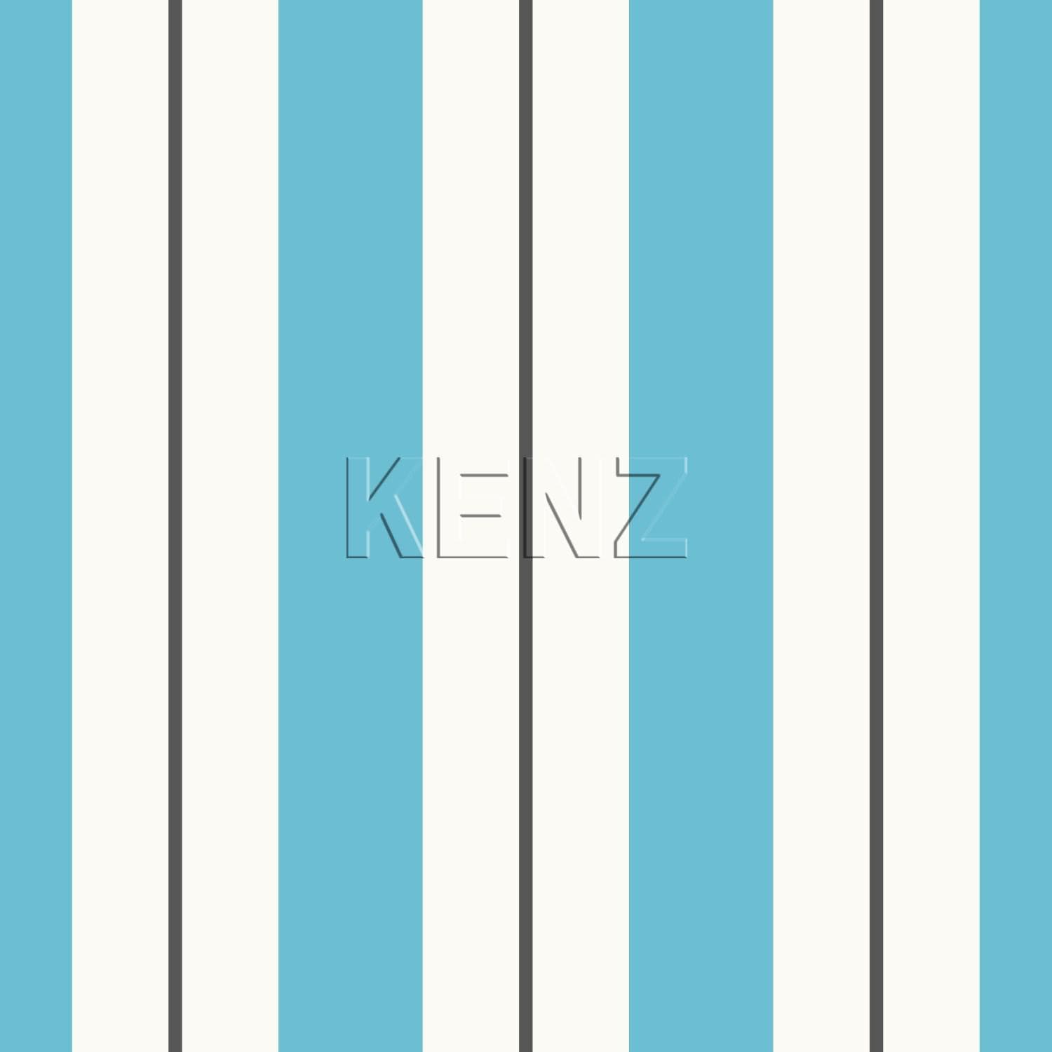 wallpaper stripes turquoise and gray 136413