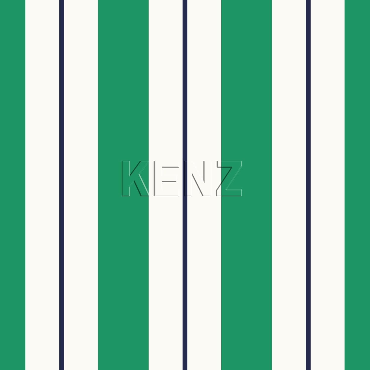 wallpaper stripes green and navy blue 136414