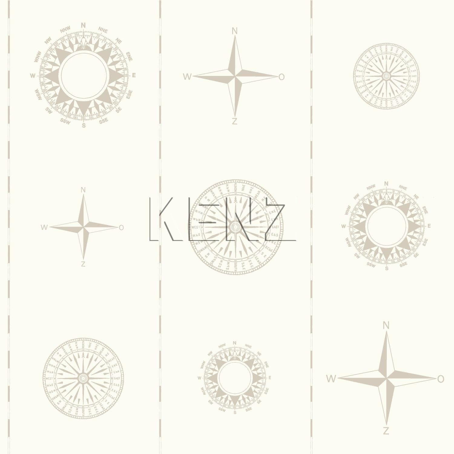 wallpaper wind roses beige 136423