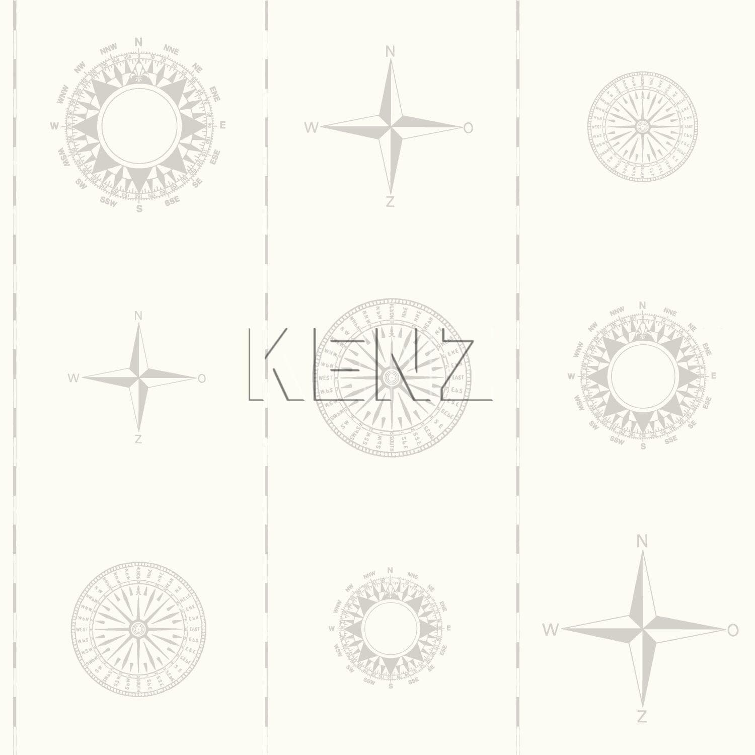 wallpaper wind roses silver 136424