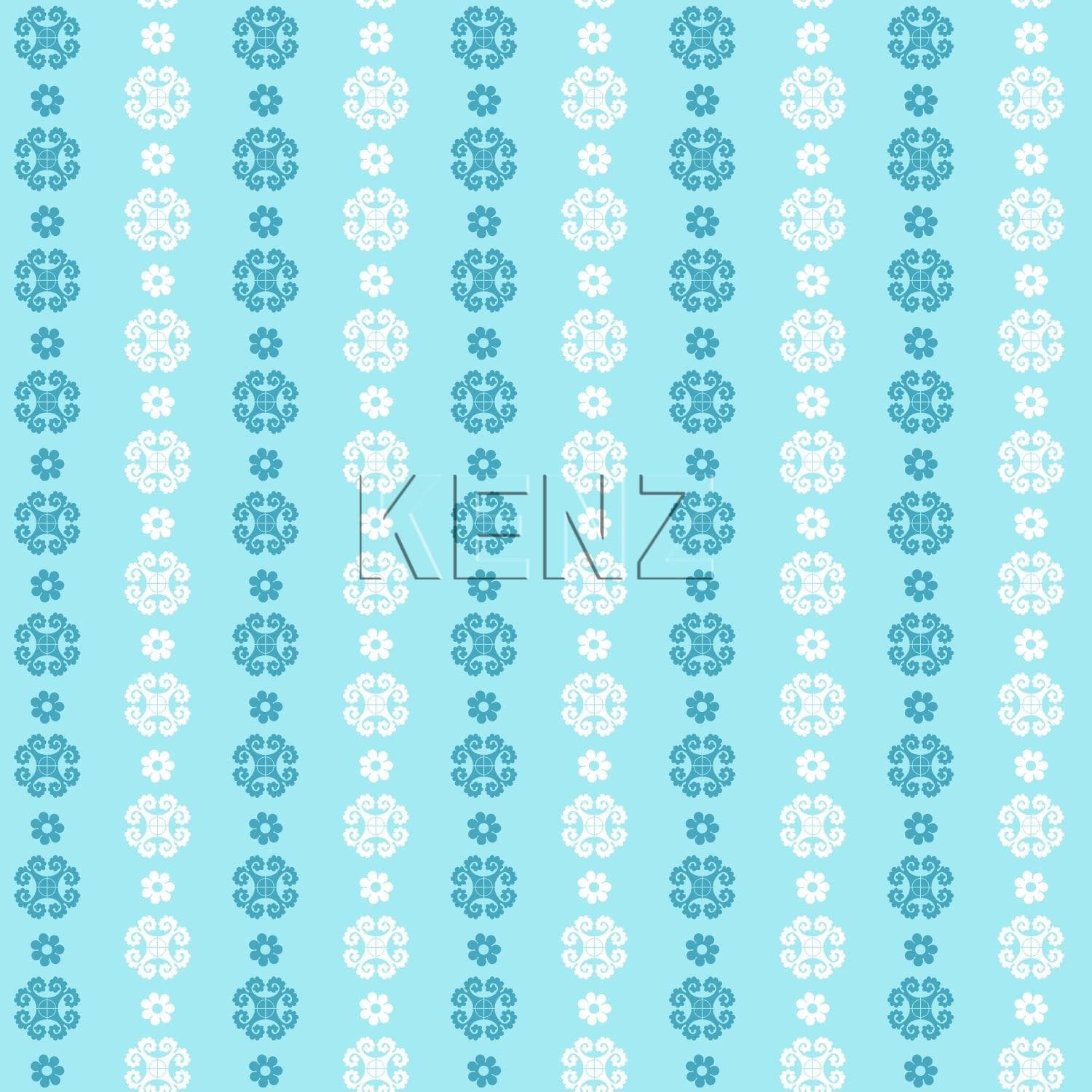wallpaper lace motif turquoise and white 136828