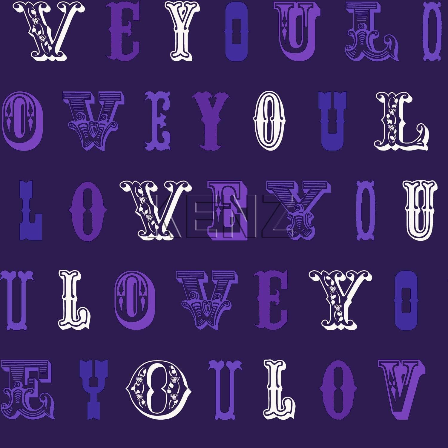 wallpaper love you - quotes purple 136835