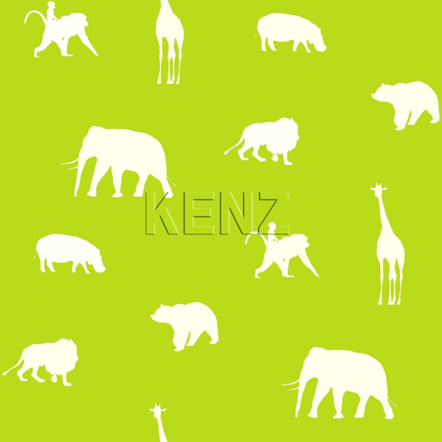 wallpaper animals lime green 137336