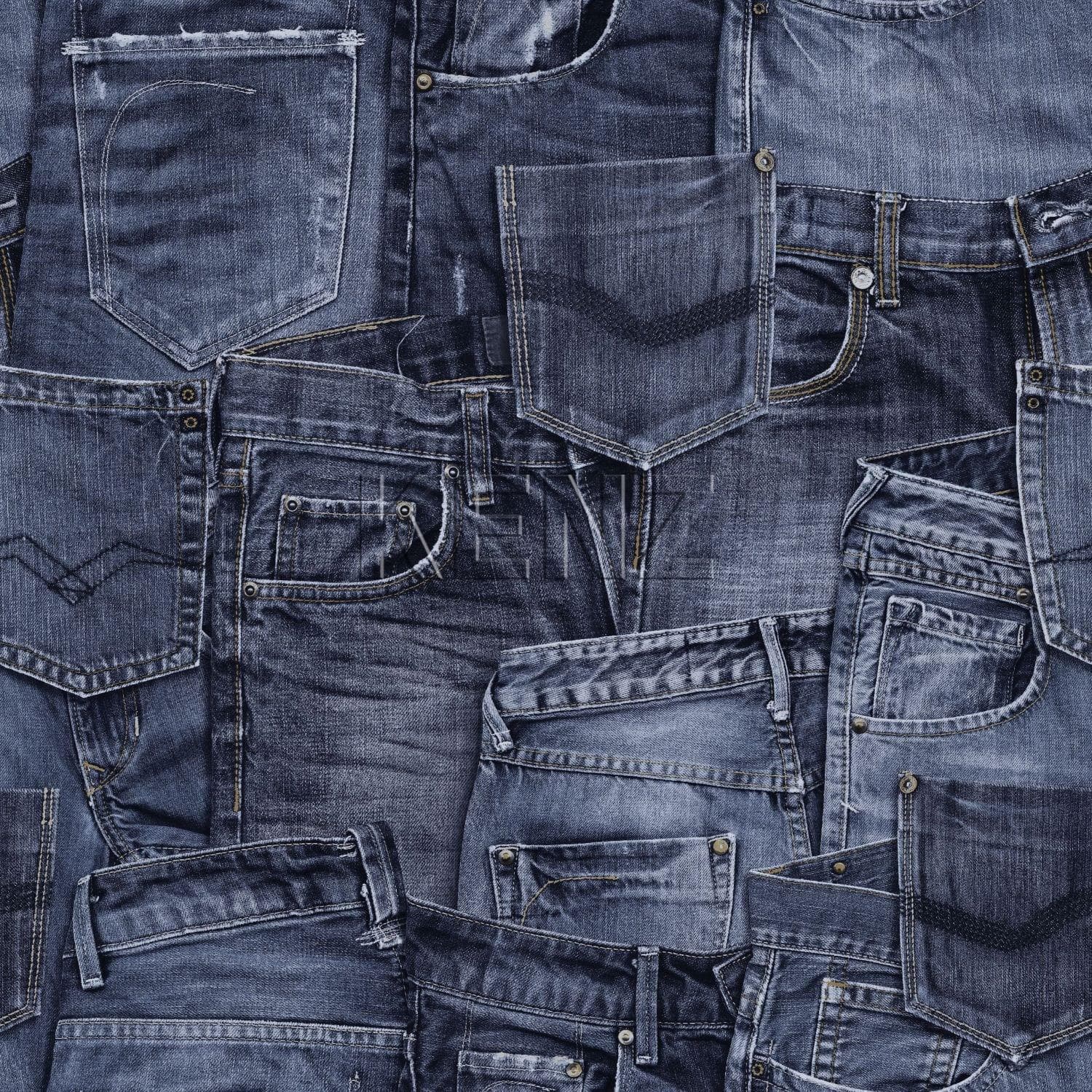 wallpaper denim dark blue 137736