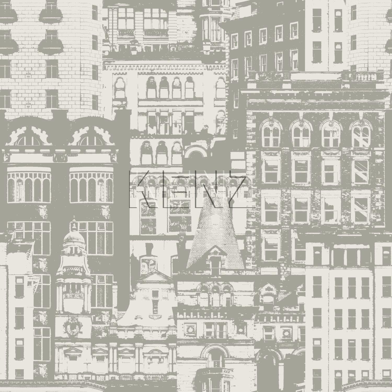 wallpaper buildings taupe 138224