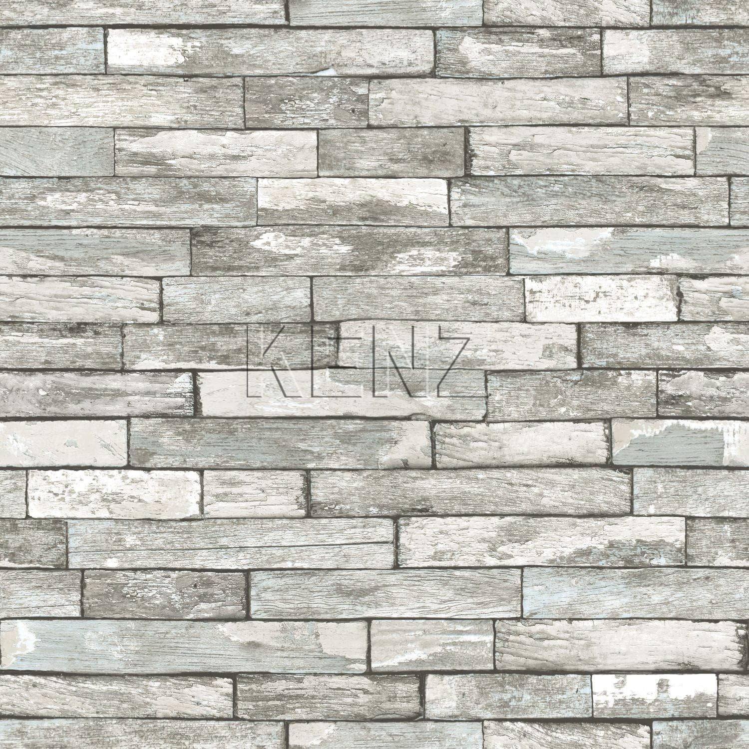 wallpaper pieces of wood white and light blue 138240