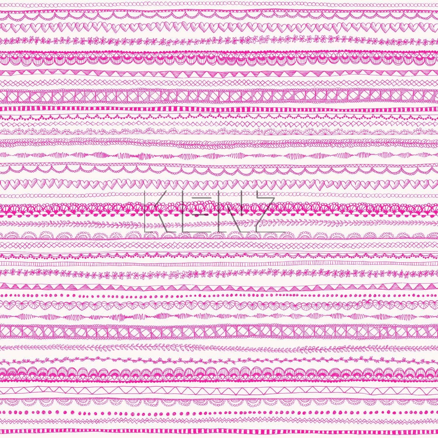wallpaper lace ribbons fuchsia pink 138840