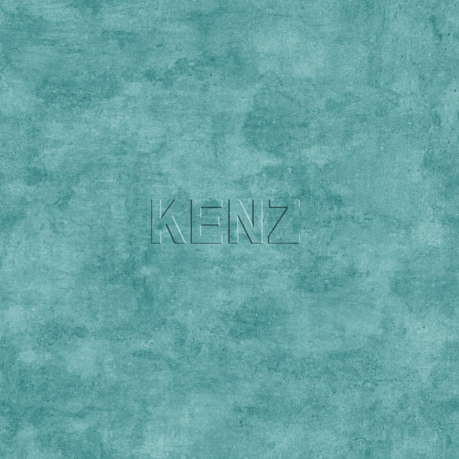 wallpaper concrete look turquoise 138908