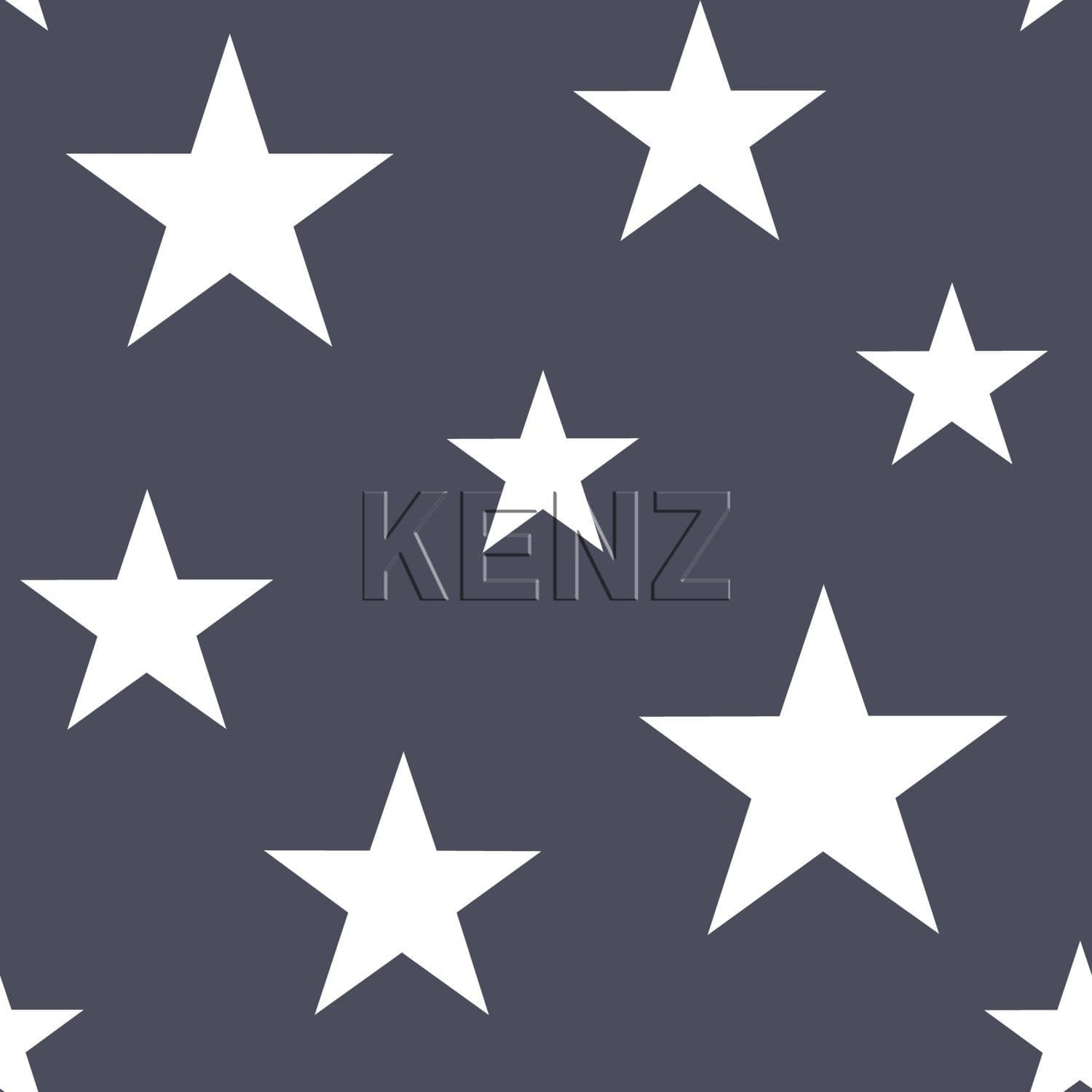 wallpaper big and small stars dark blue 138933