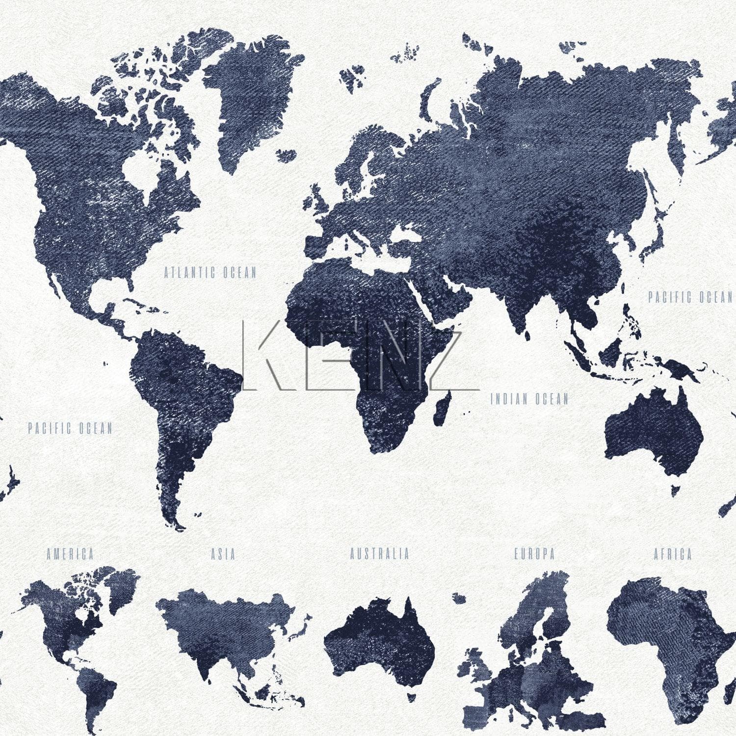 wallpaper vintage world maps dark blue 138972