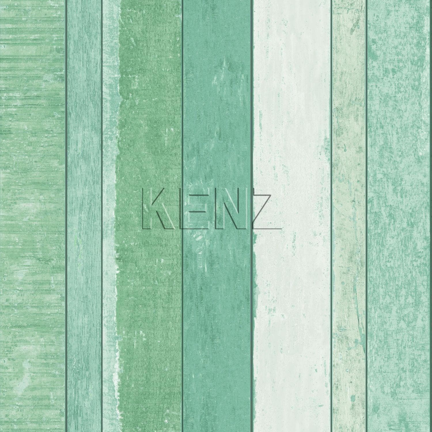 wallpaper scrap wood motif green 138983