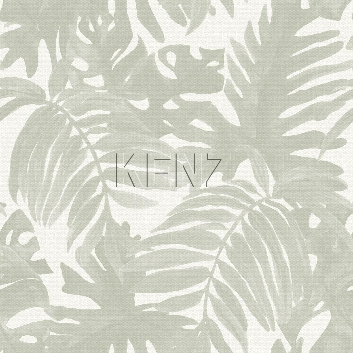 wallpaper tropical leaves light gray 138989