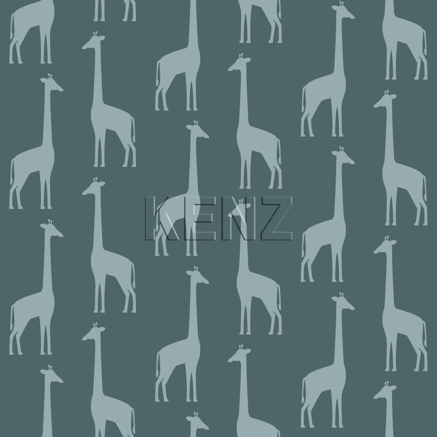 wallpaper giraffes greyish dark blue 139061