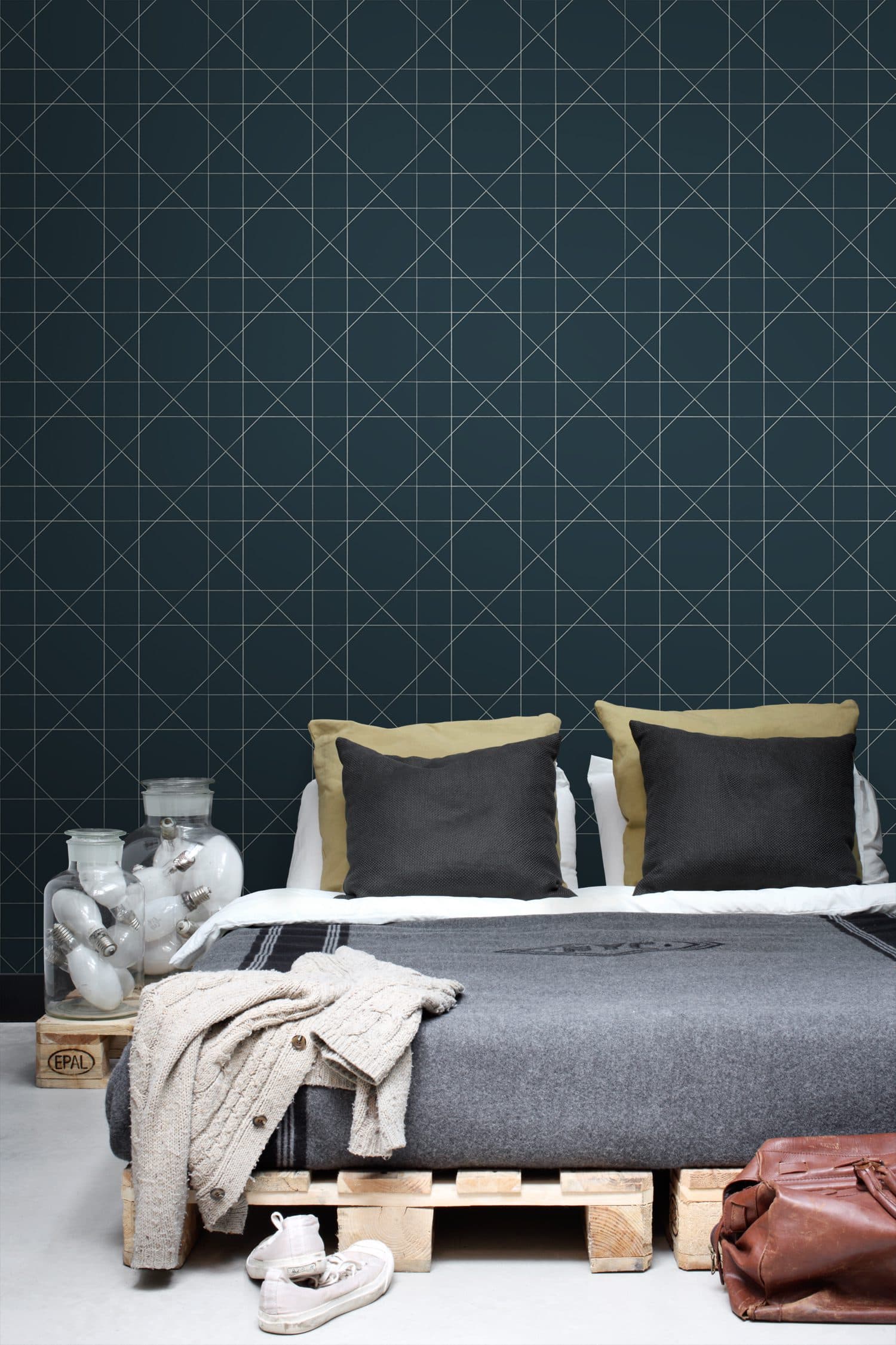 wallpaper graphic lines dark blue 139093