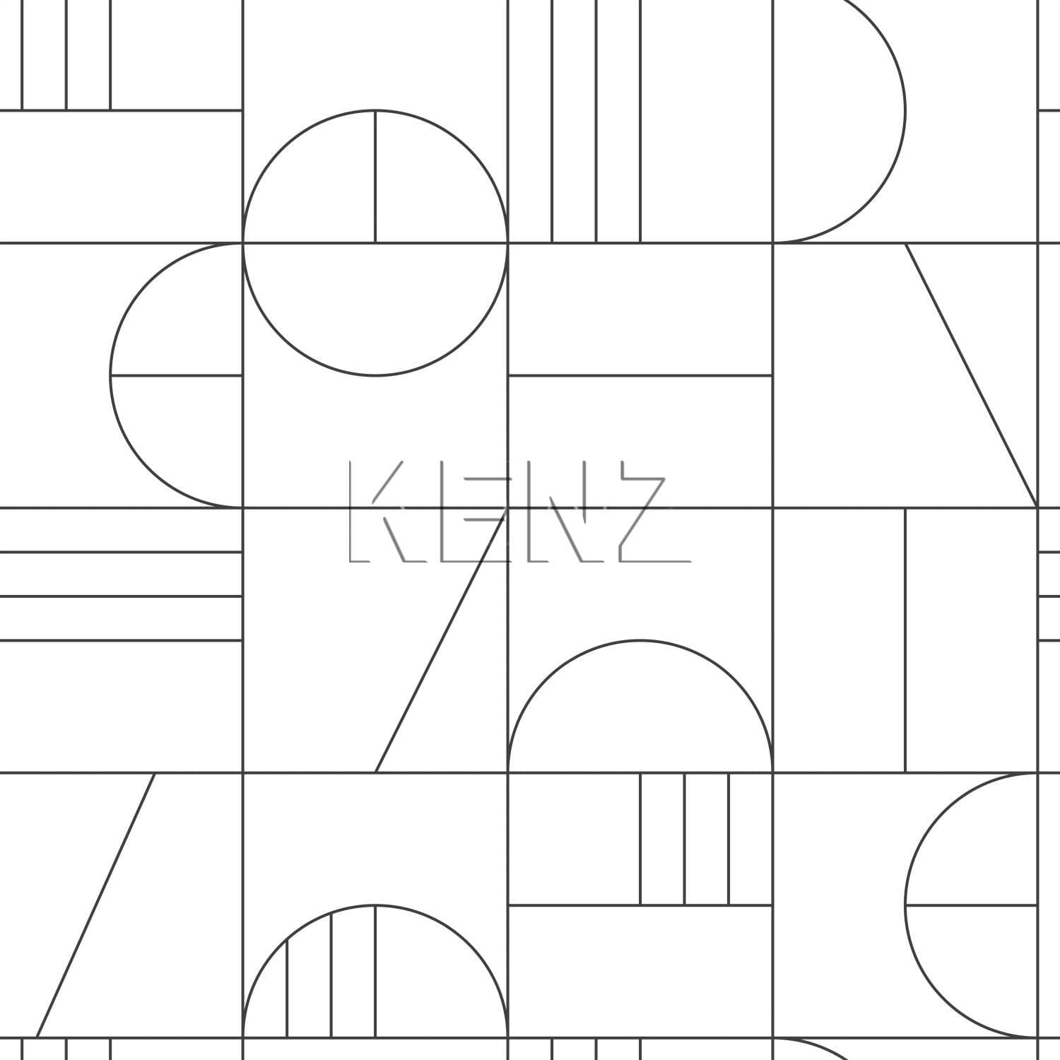 wallpaper art deco motif white and black 139142