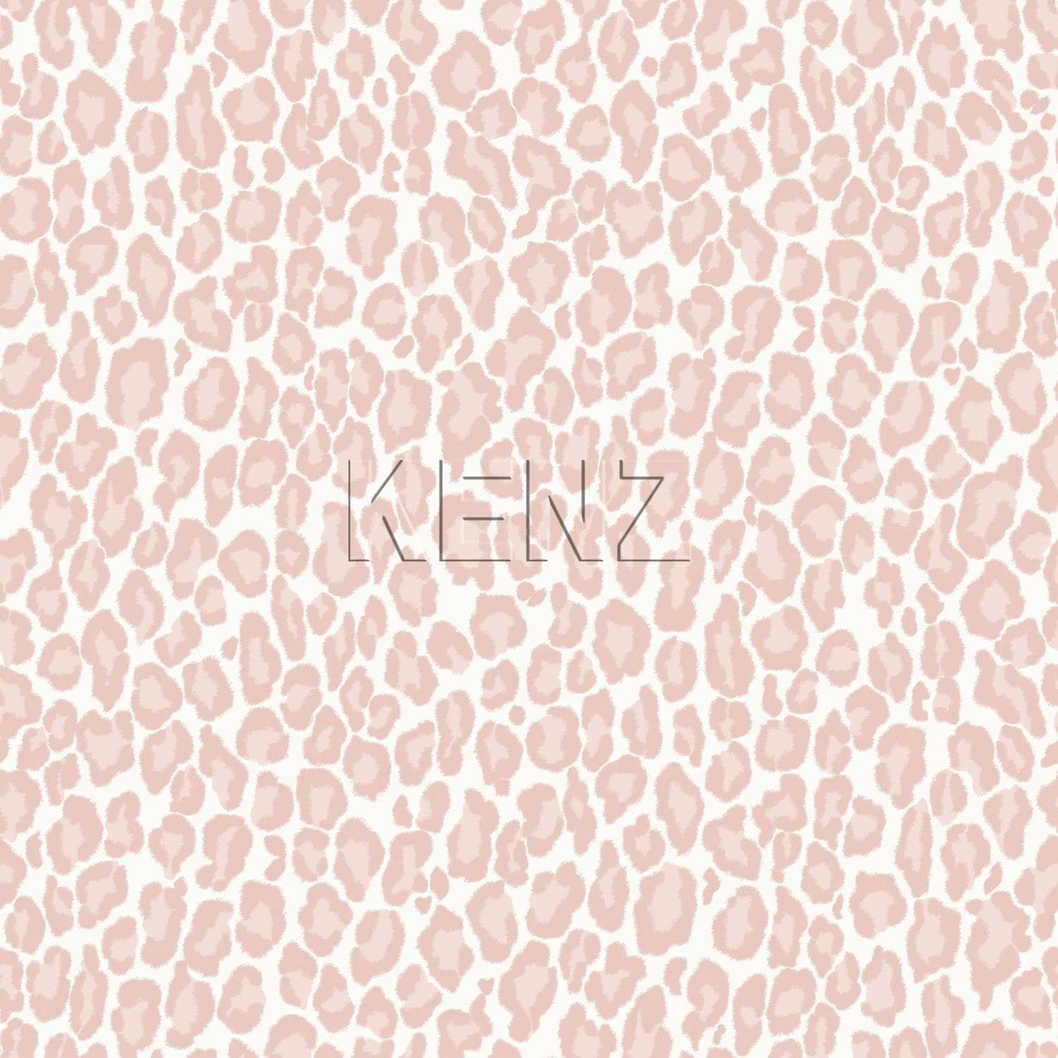 wallpaper panther print soft pink 139150