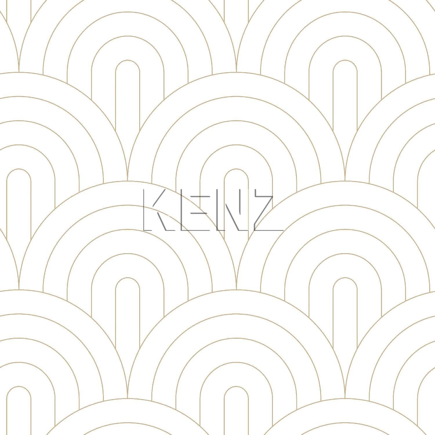 wallpaper art deco white and gold 139215