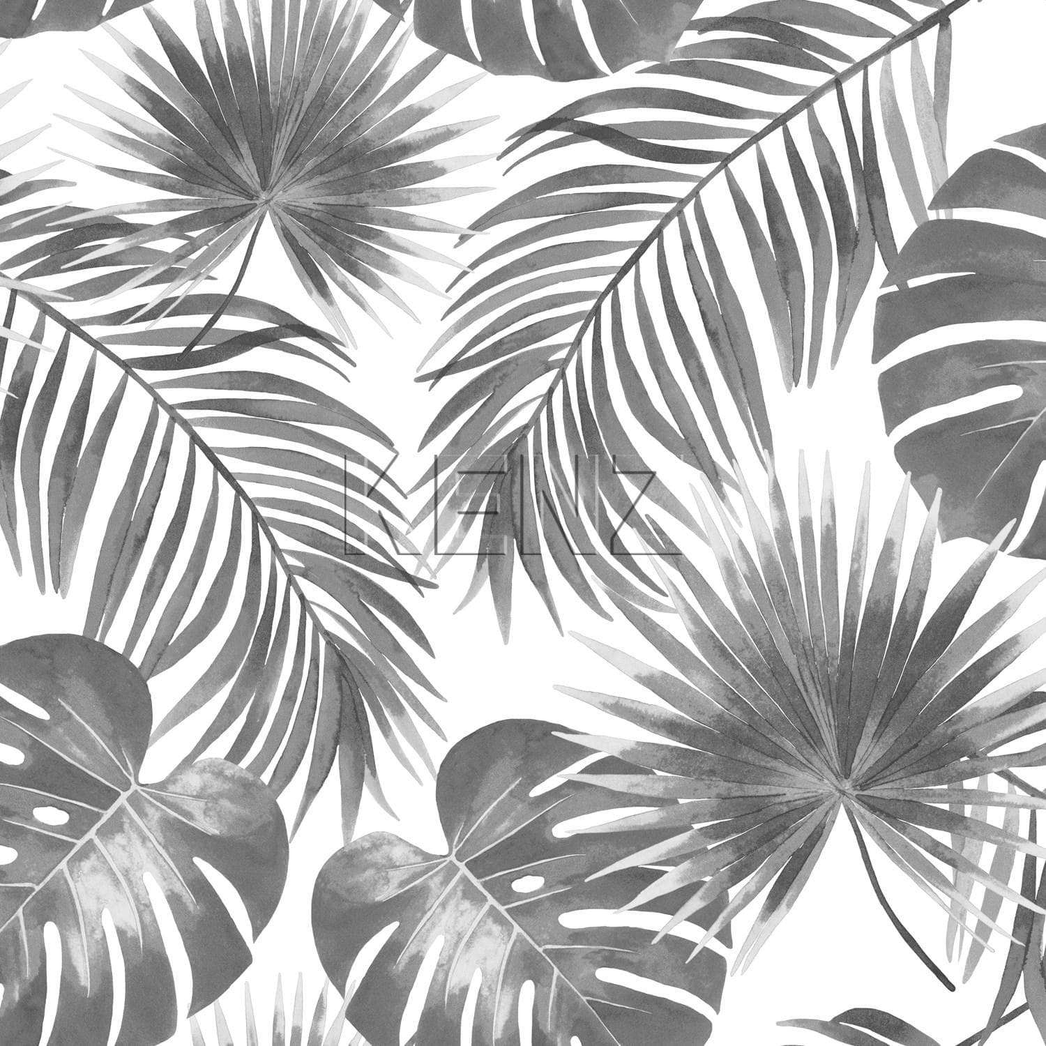 wallpaper tropical leaves black and white 139236