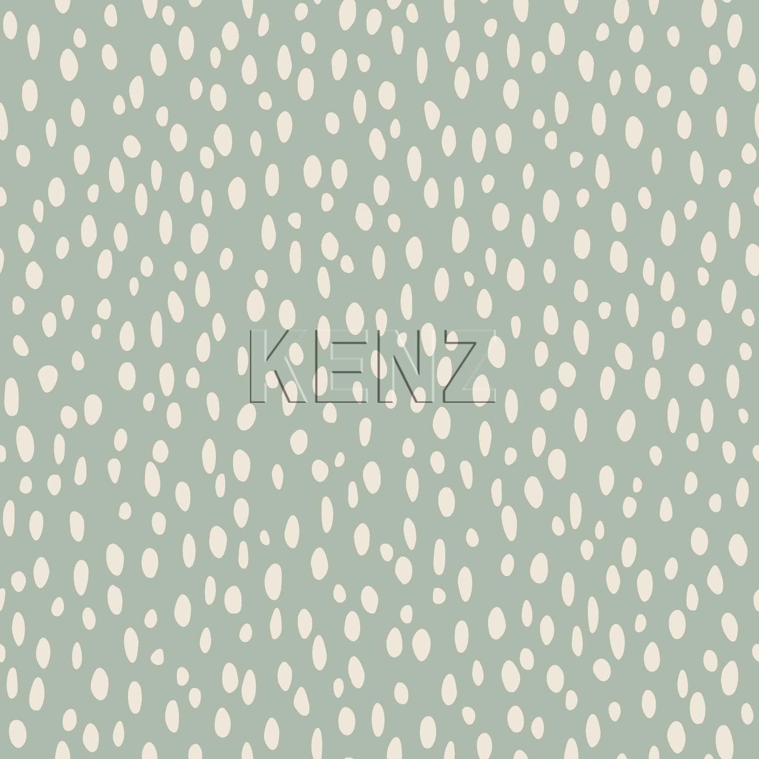 wallpaper small dots mint green and white 139256