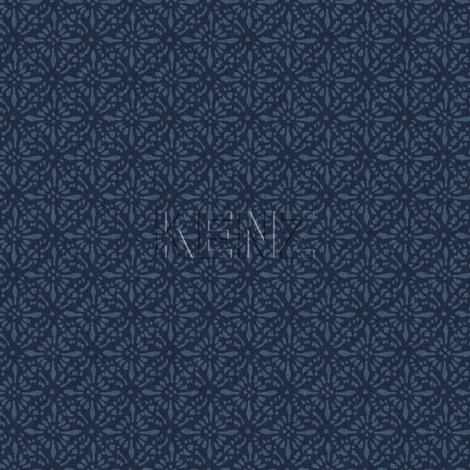 wallpaper oriental motif blue 148322