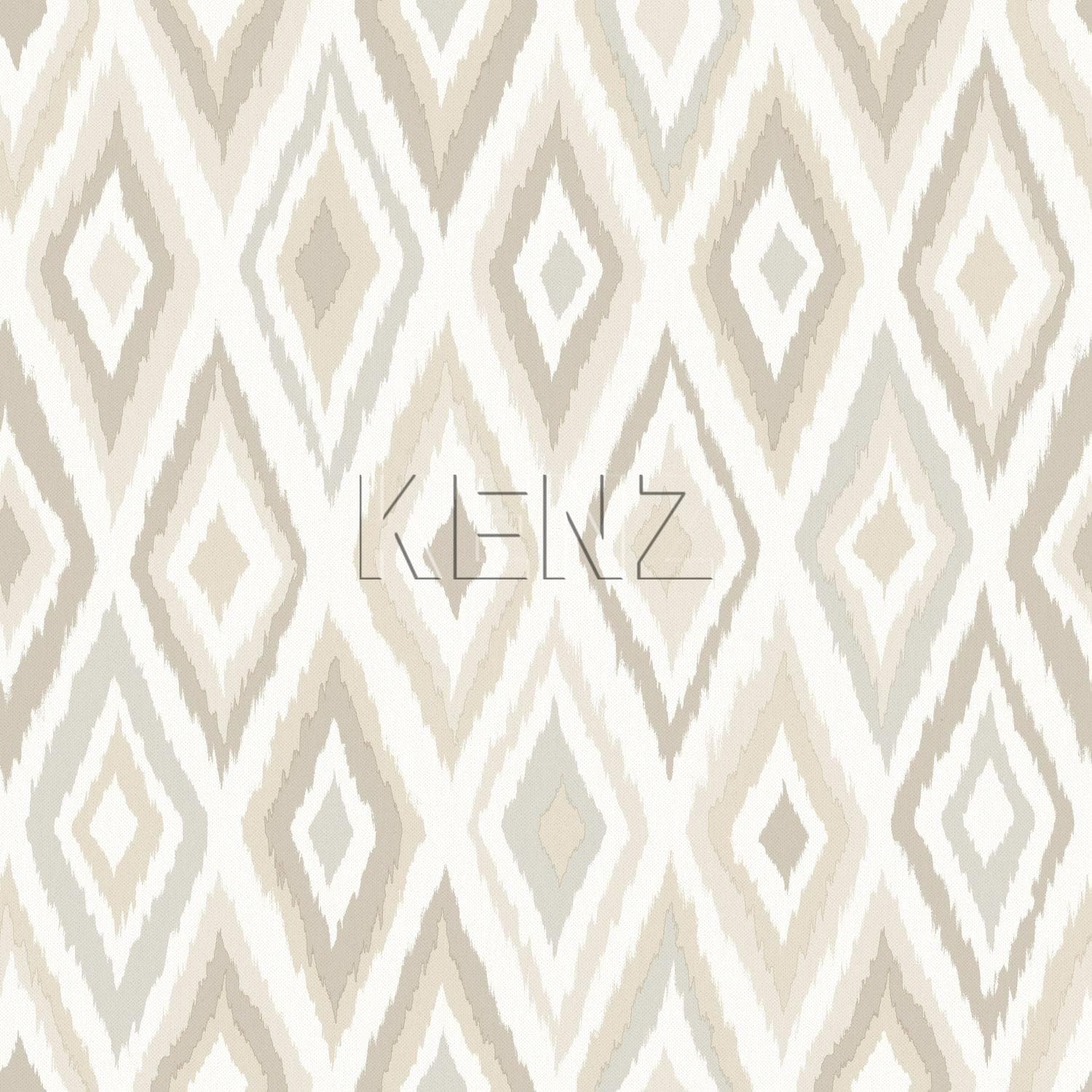 wallpaper ikat motif beige 148628
