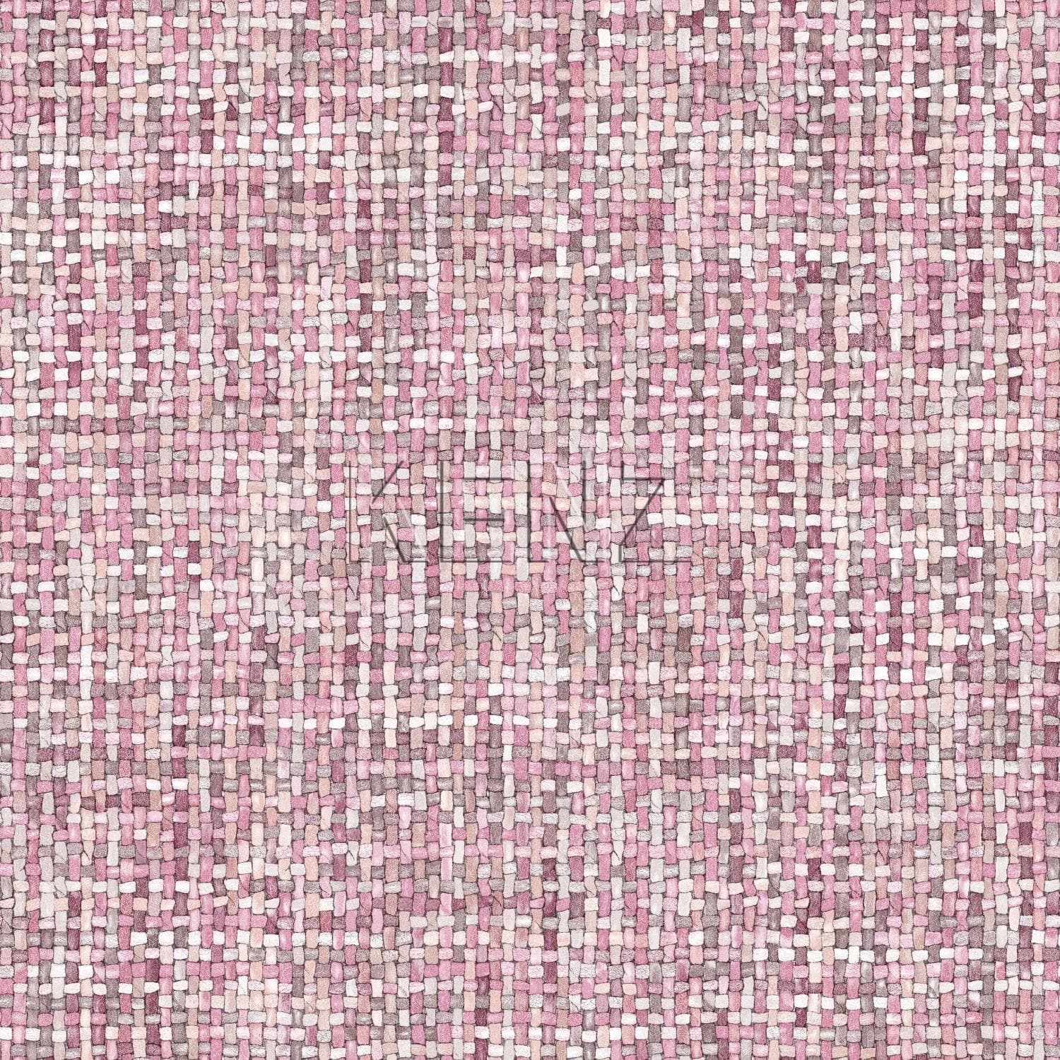 wallpaper woven linen texture intense burgundy red 148663