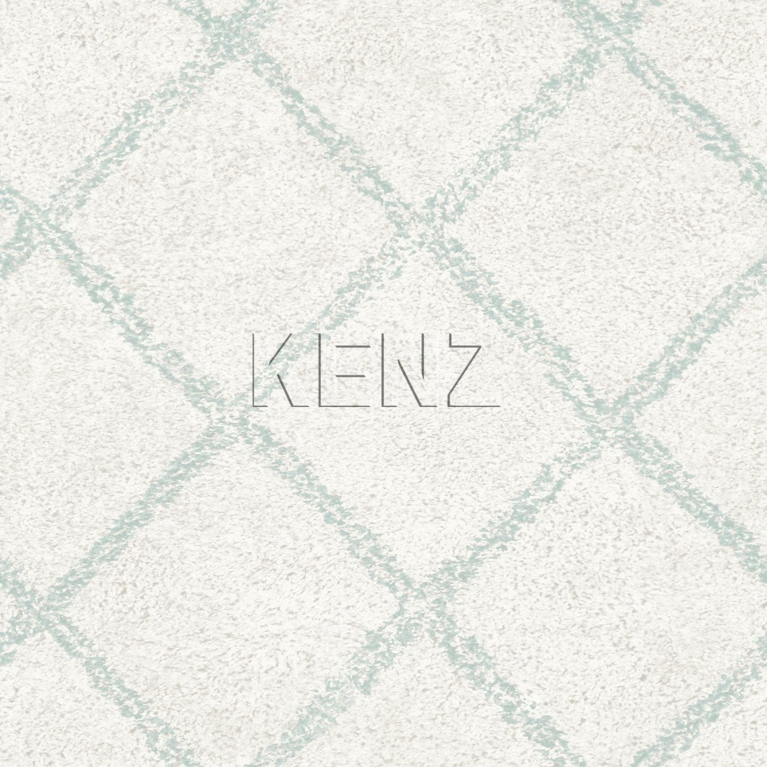 wallpaper oriental berber carpet greyish mint green and matt white 148665