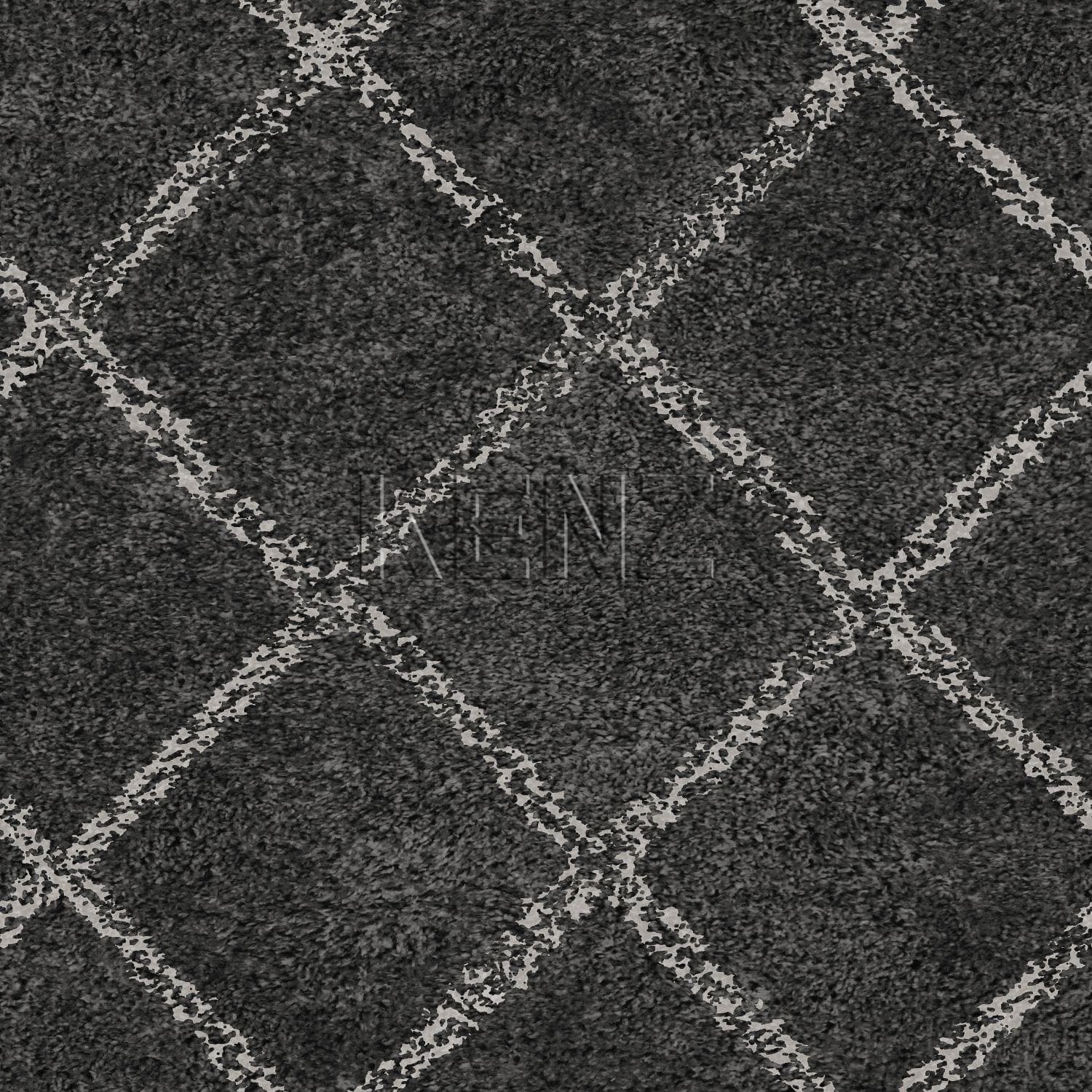 wallpaper oriental berber carpet black with matt white print 148667