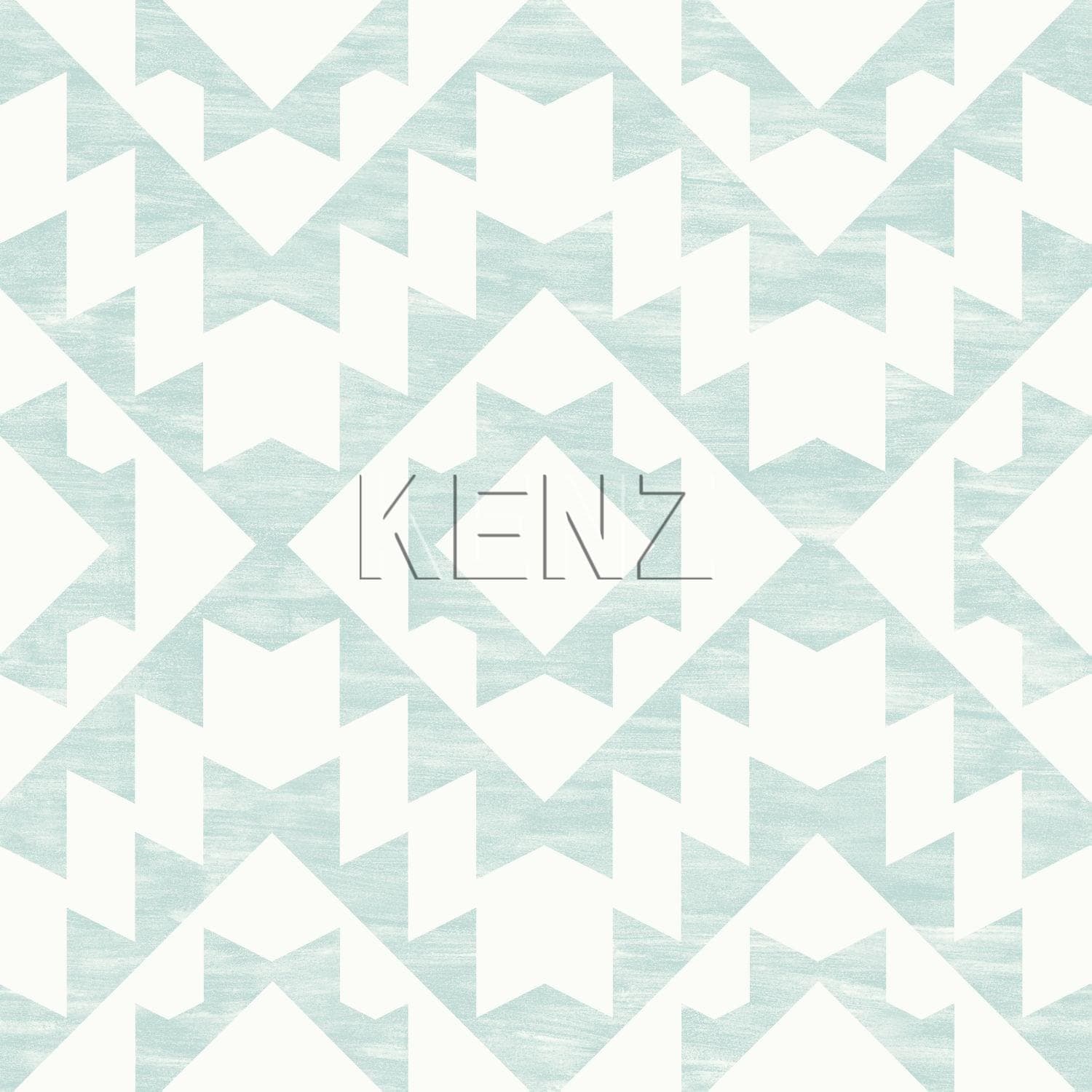 wallpaper Marrakech aztec carpet greyish mint green and matt white 148674