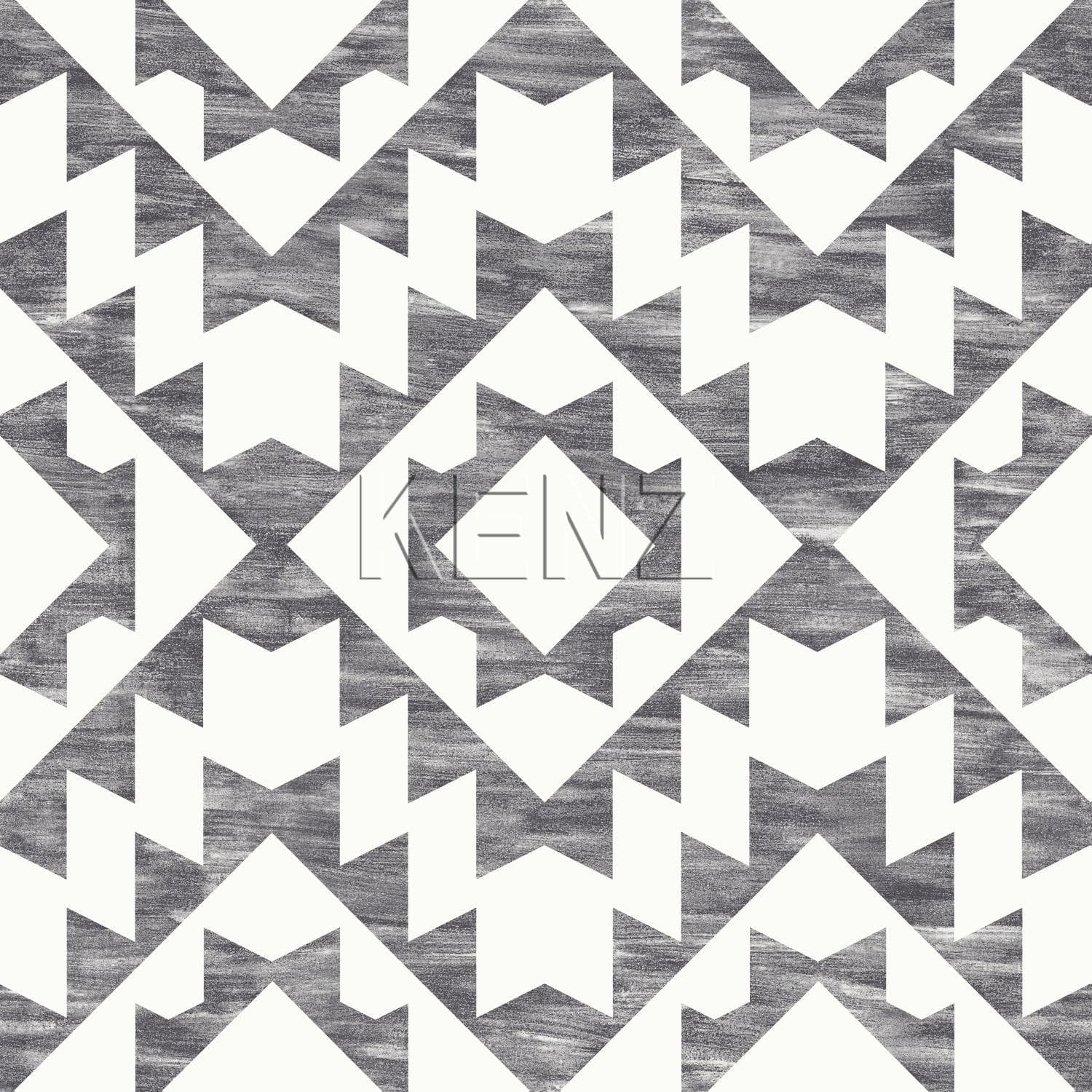 wallpaper Marrakech aztec carpet black and matt white 148677